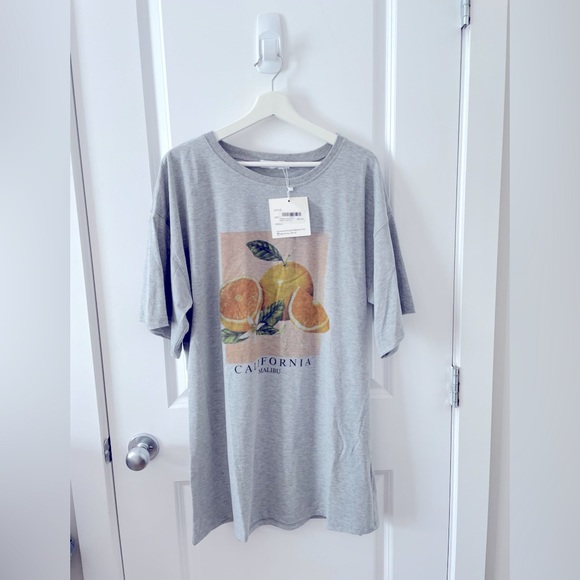 California Malibu oversized tshirt - Picture 1 of 3